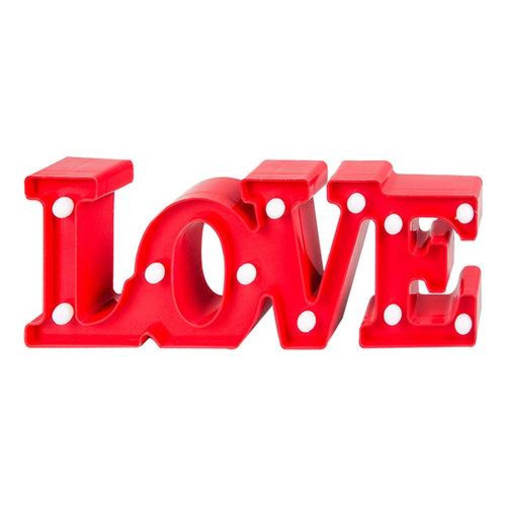 Lampara Led Love A Pilas Candy Bar Fiesta Niños