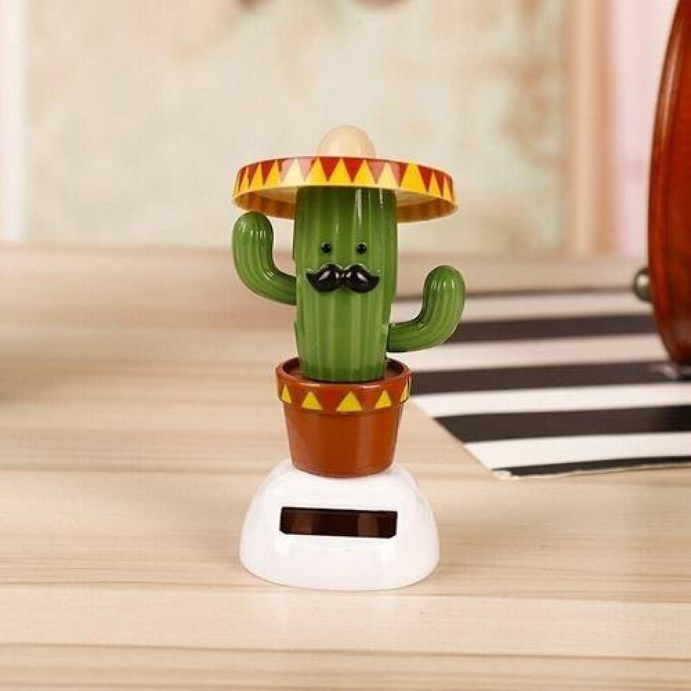 Juguete Solar Cactus Mexicano Bailarín Estoykuku
