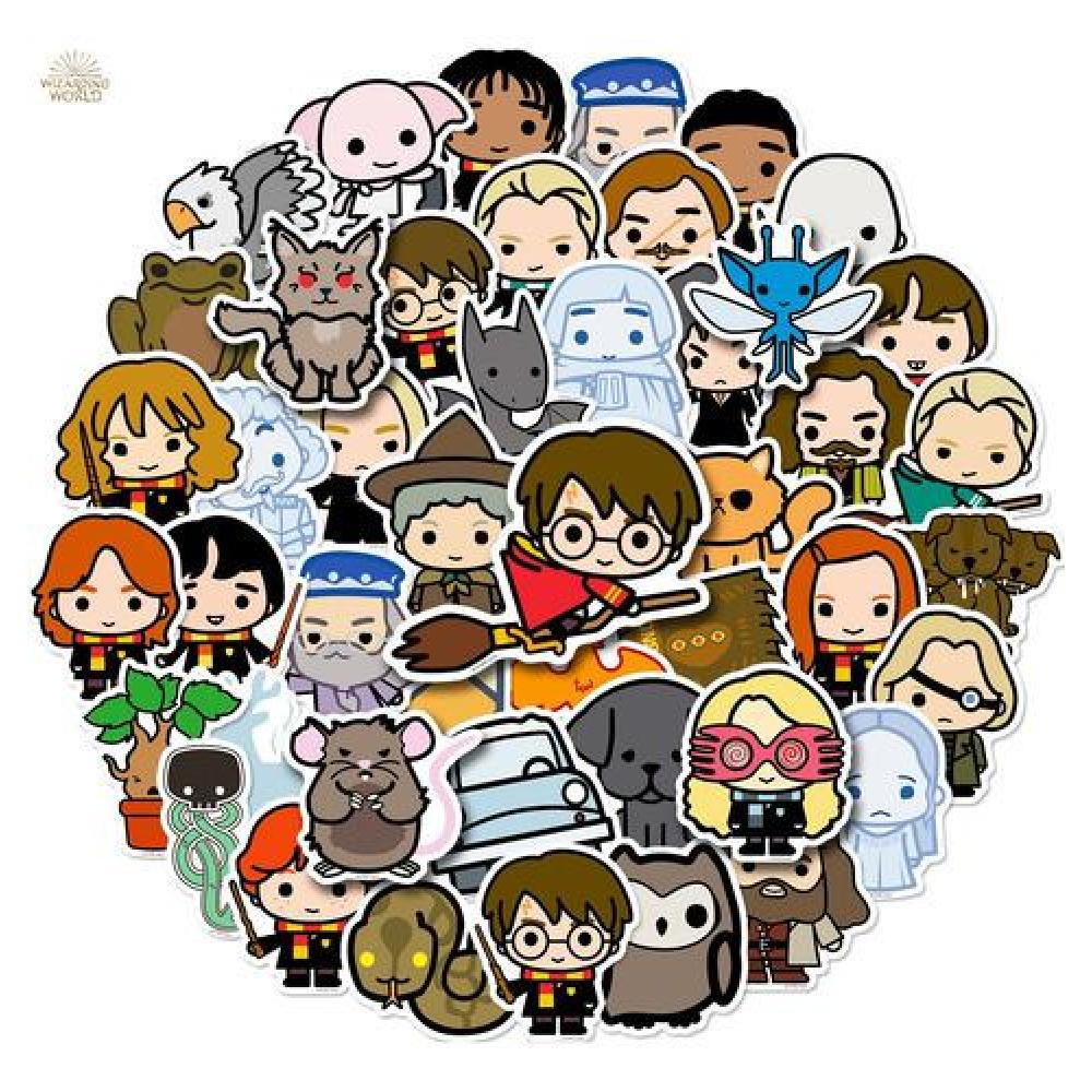 Pack Sticker Hp personajes Harry Potter