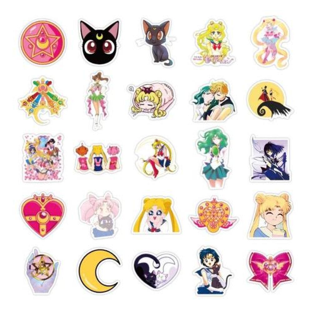 50 Sticker Sailor Moon Serena