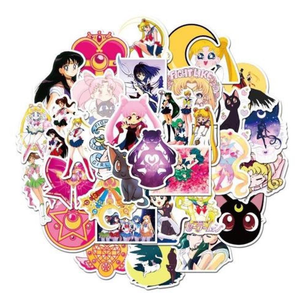 50 Sticker Sailor Moon Serena