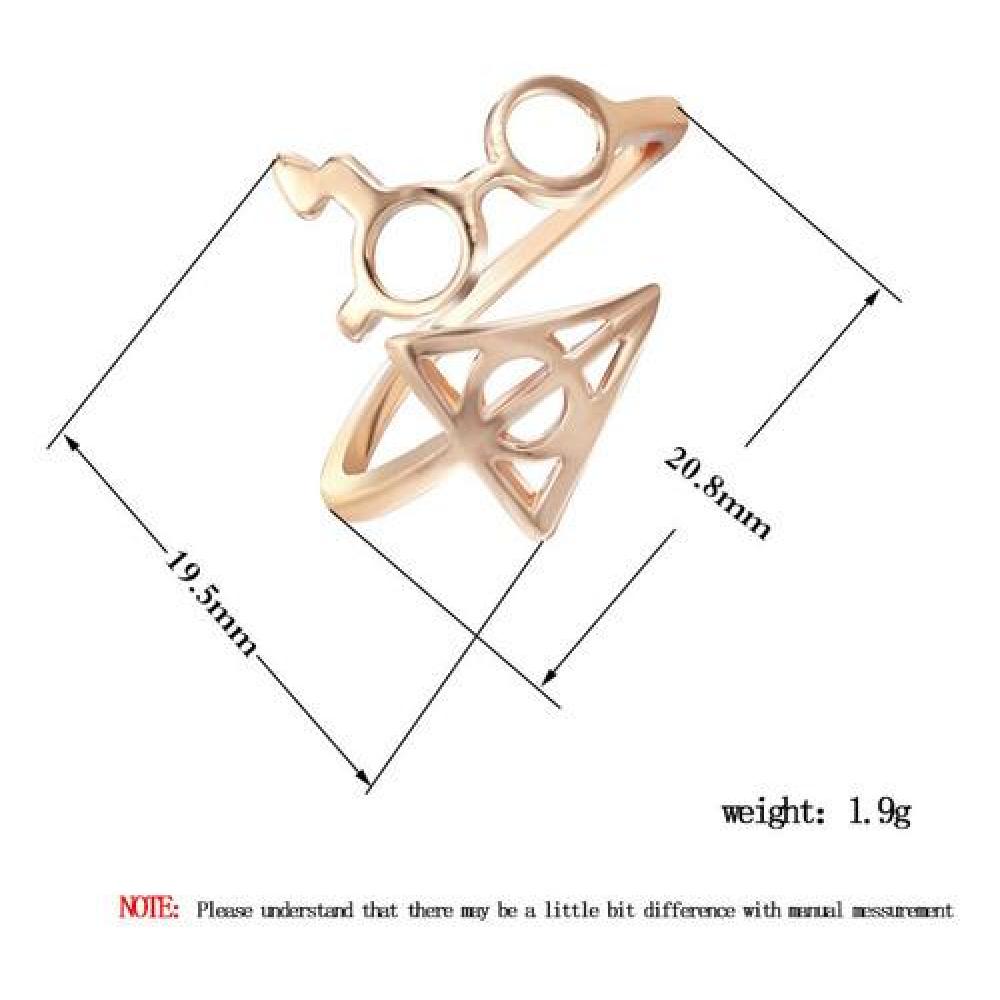 Pack Anillos Harry Potter: Anteojos Y Reliquias De La Muerte