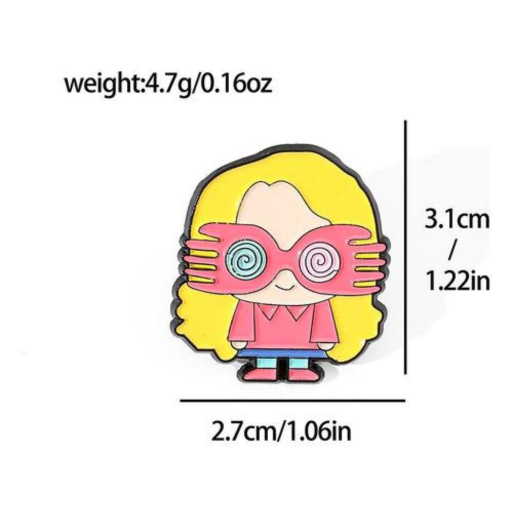 Set Pines Broches personajes de Harry Potter Chibi kawai