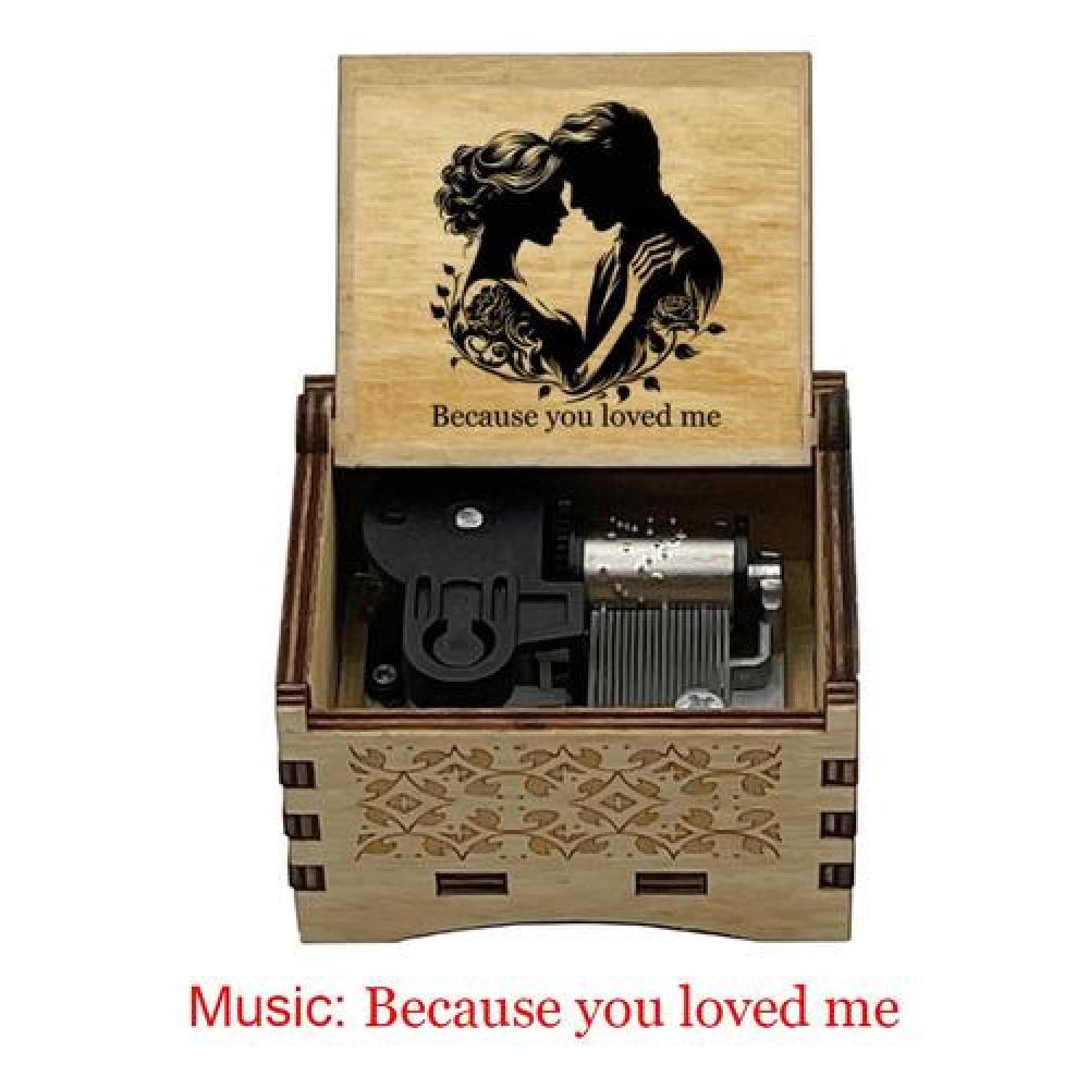 Caja Musical Because You Loved Me Céline Dion