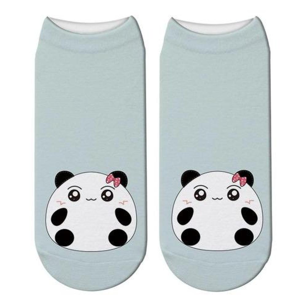 Calcetín tobilleras 3d Osos Panda Kawaii