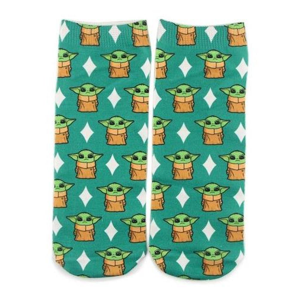 Calcetines Tobilleras 3d Baby Yoda kawaii