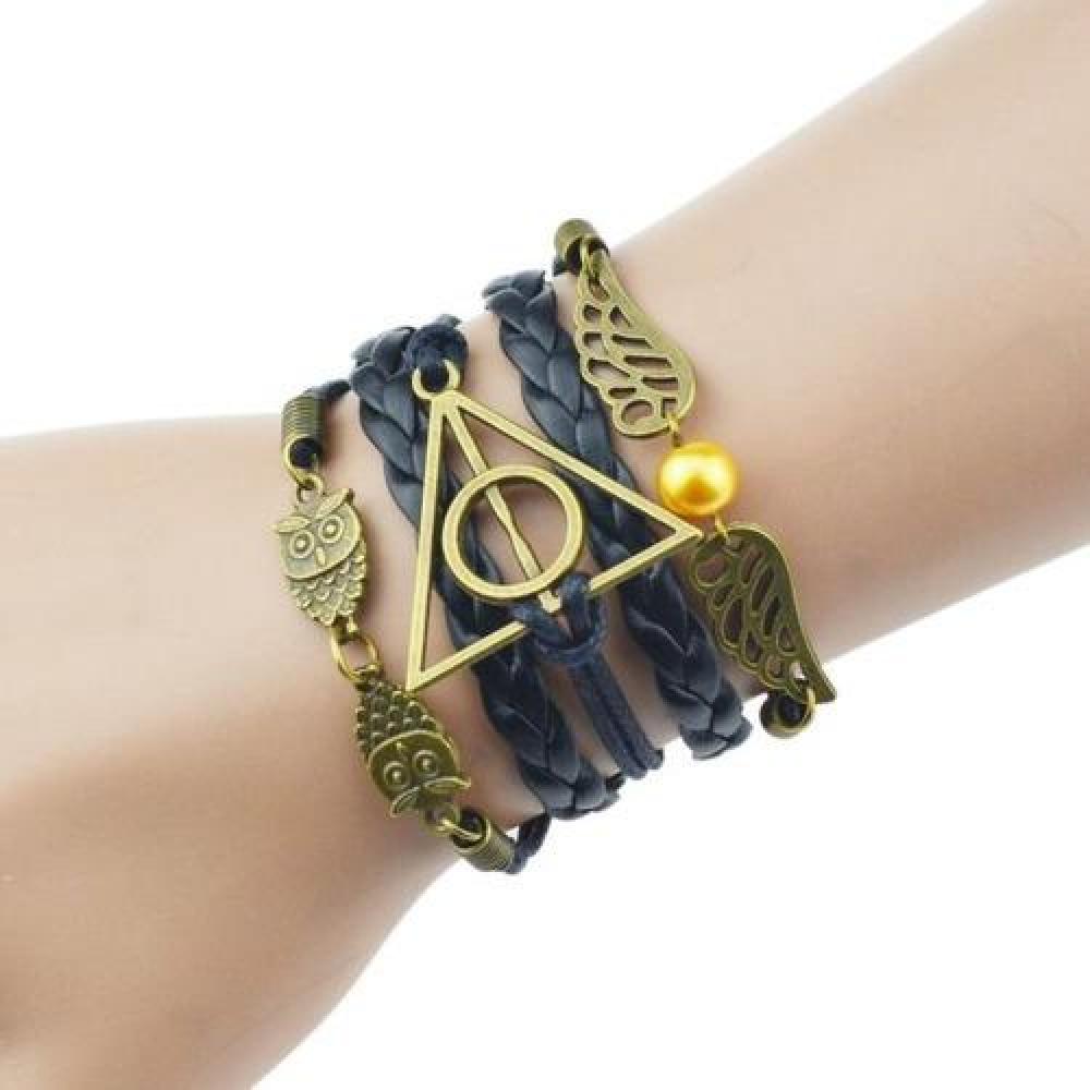 Pulsera Steampunk Snitch Wing Harry Potter