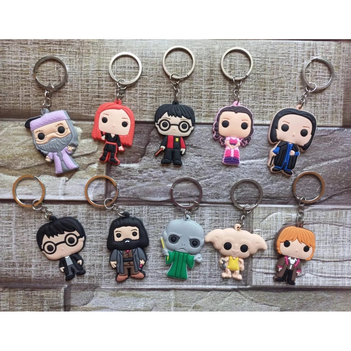 Set Silicona Pvc Harry Potter