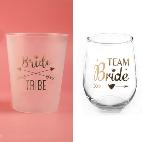 Despedida de soltera Tatoo Dorado Tornasol Fluorescente