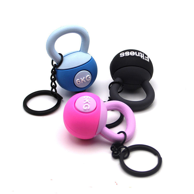 Llavero 3D silicona equipamiento Fitness