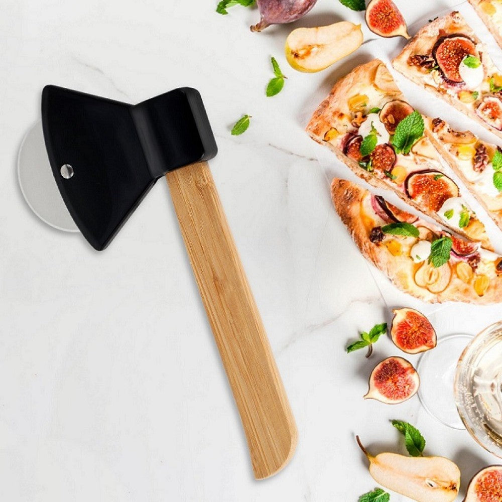 Cortador de pizza en forma de Hacha