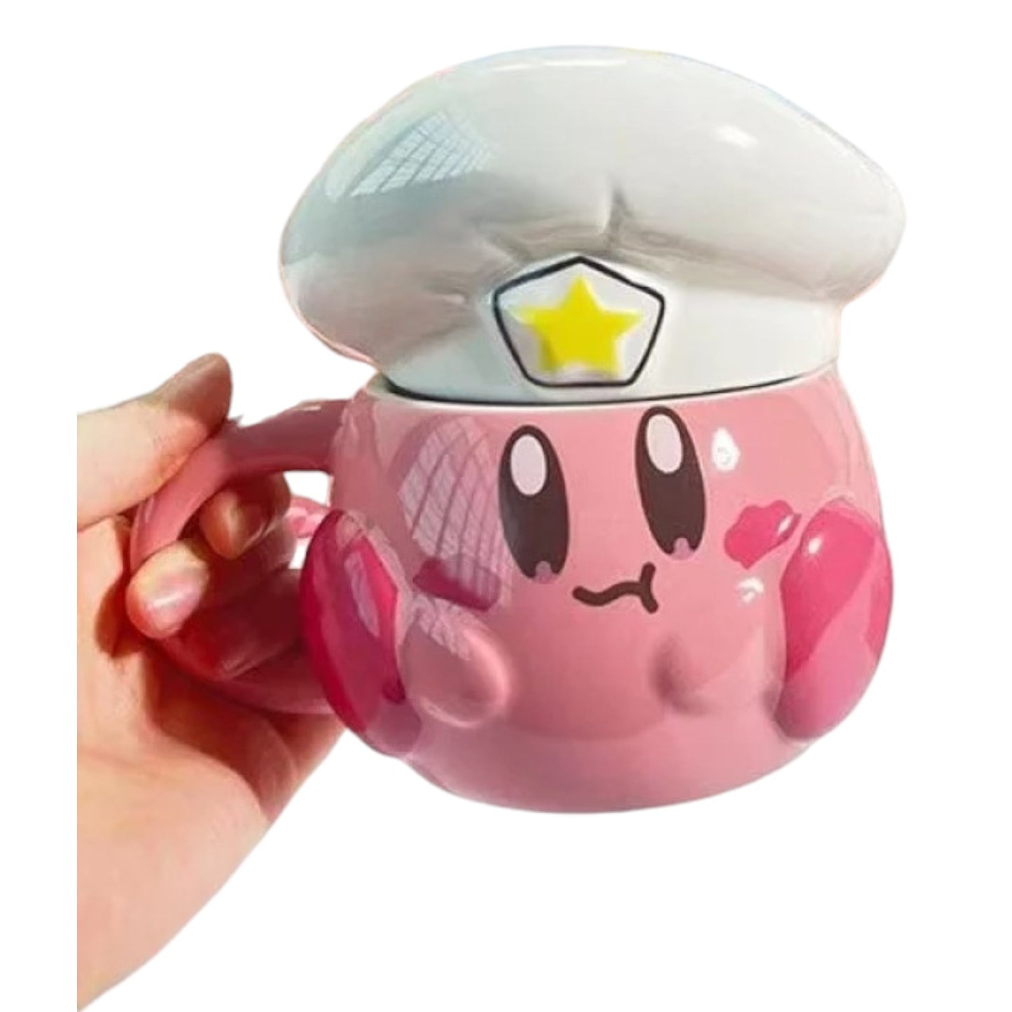 Tazón Cerámica 3d Kirby Chef kawaii Kirby's gamer dream