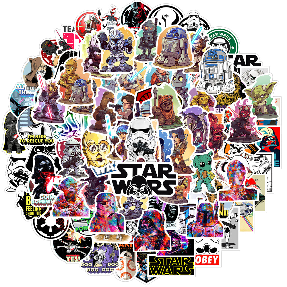 Pack Sticker Star Wars Stormtooper Darth Vader – EstoyKuku