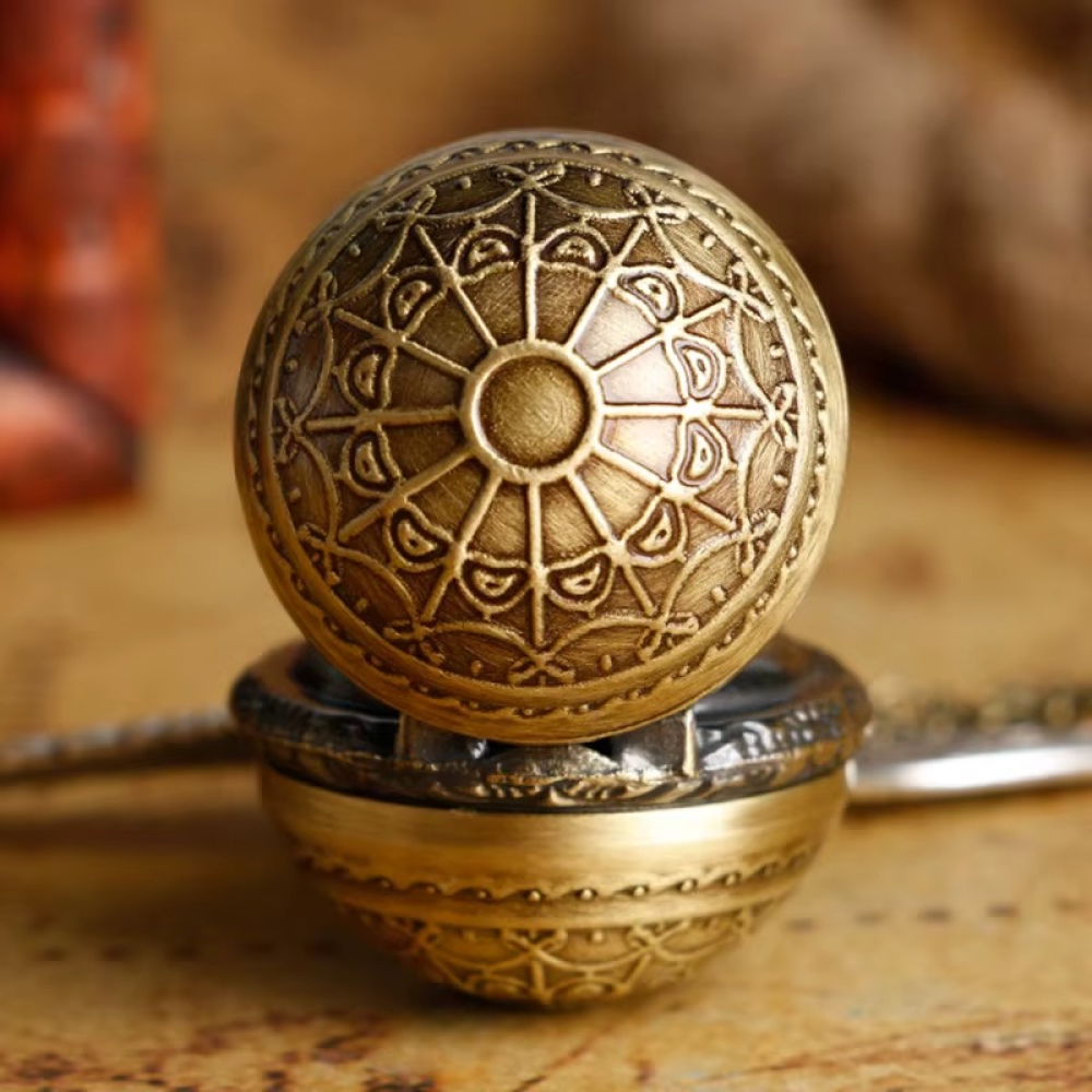 Reloj De Bolsillo Harry Potter Snitch bronce