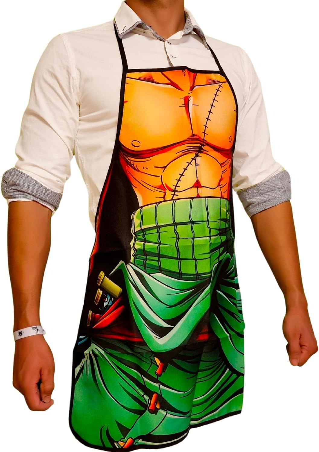 Delantal cocina divertido One piece Zoro