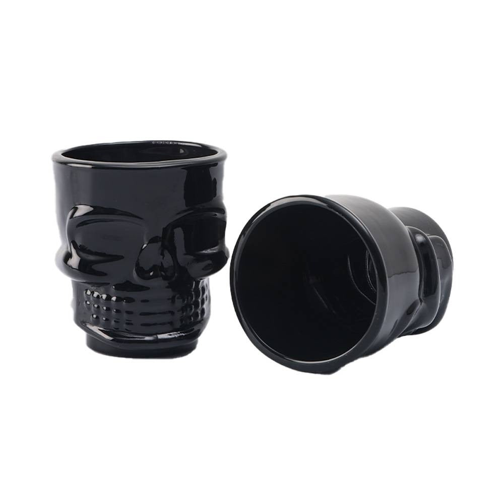 Set 4 Shot Vidrio Calavera Mexicana Tequila Cortito