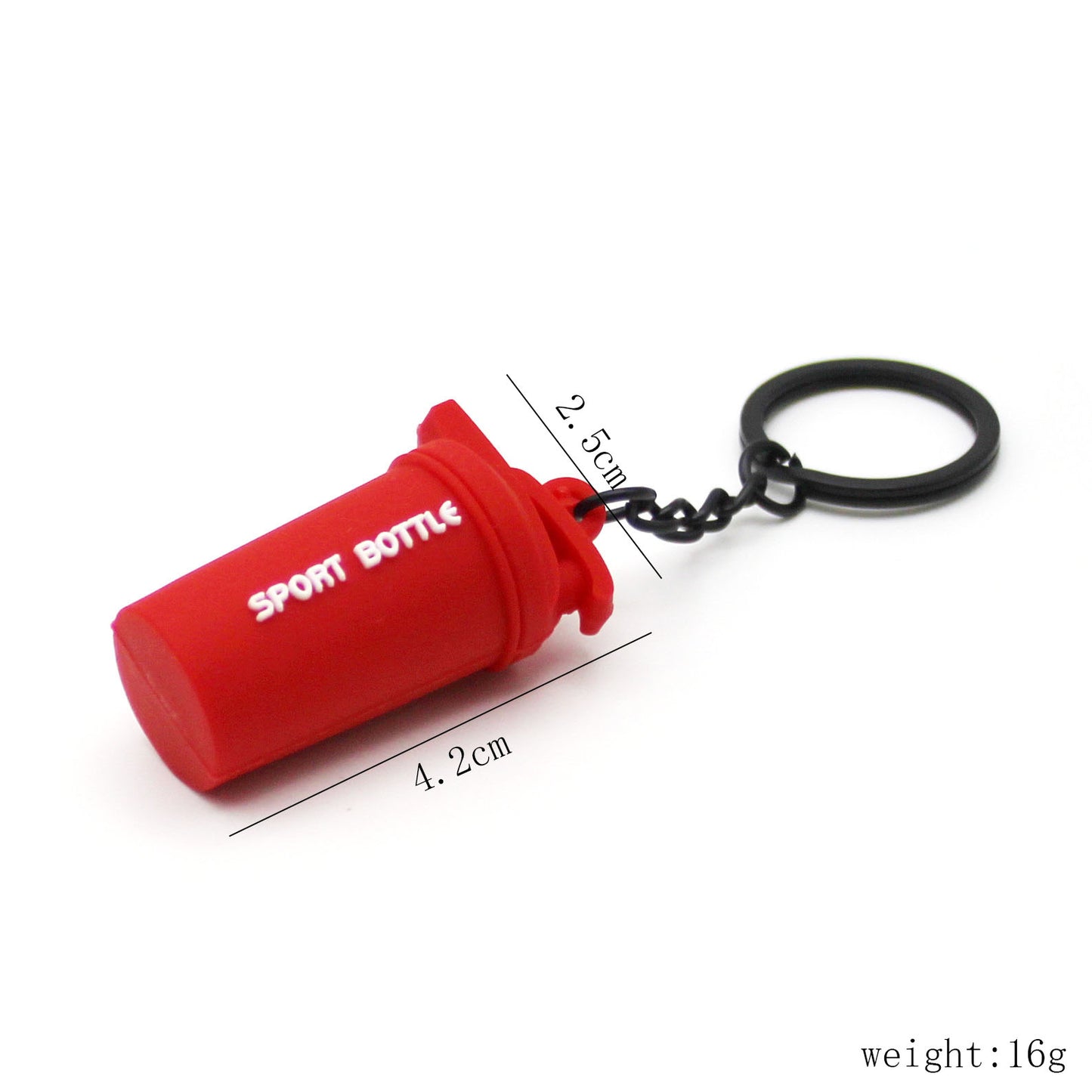 Llavero 3d Silicona Equipamiento Pesa Fitness Disco