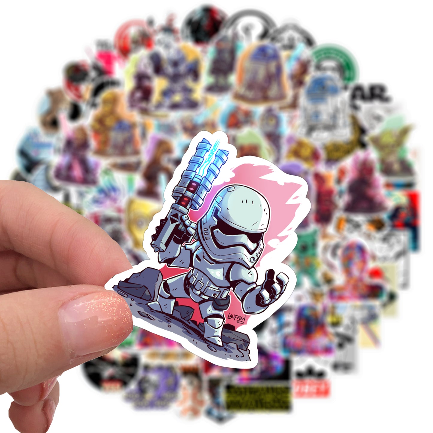 Pack Sticker Star Wars Stormtooper Darth Vader