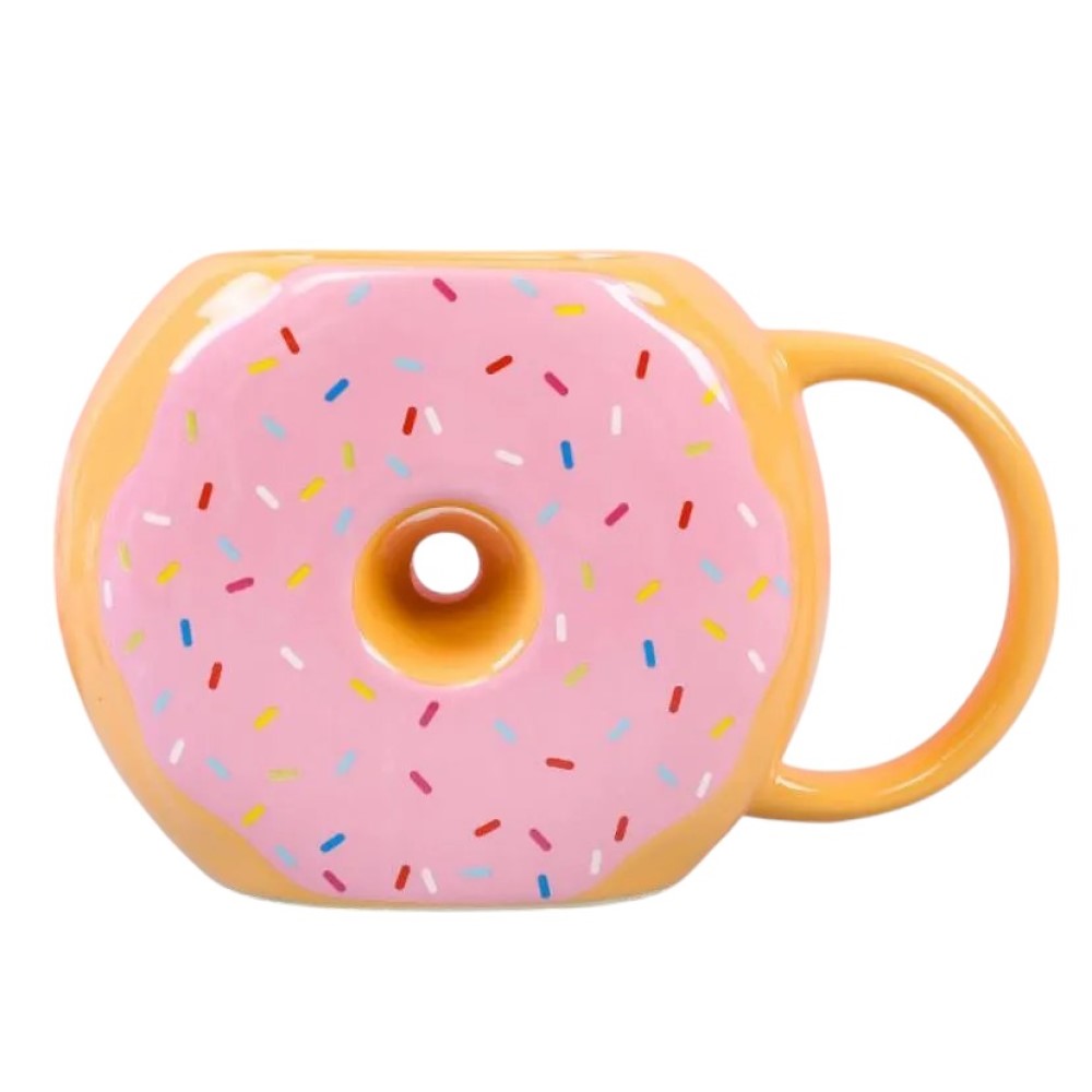 Taza Mug Donut Chocolate Cafe (estoykuku)