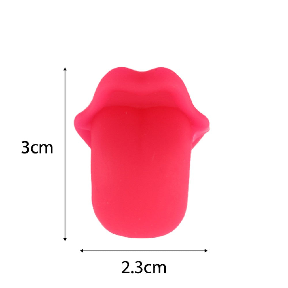 Marcadores De Vasos O Copas Boca Lengua 6 Pcs