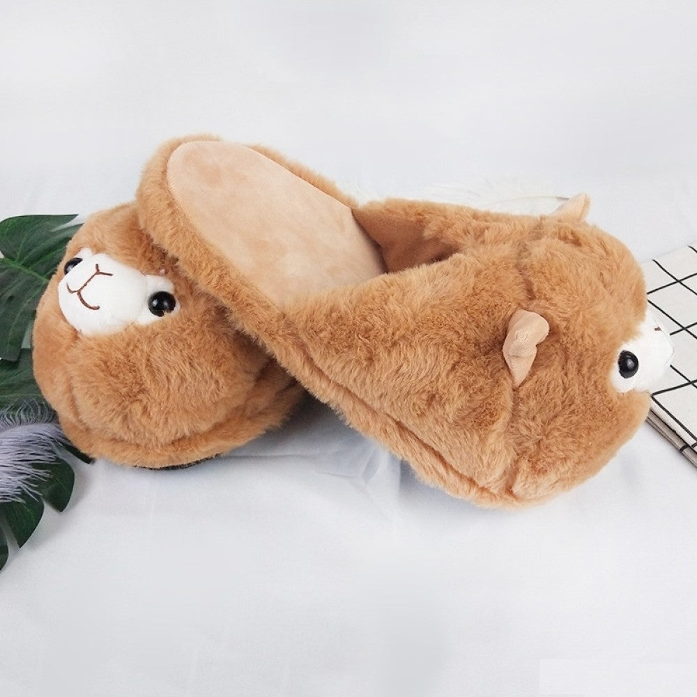 Pantufla 3D Alpaca llamita