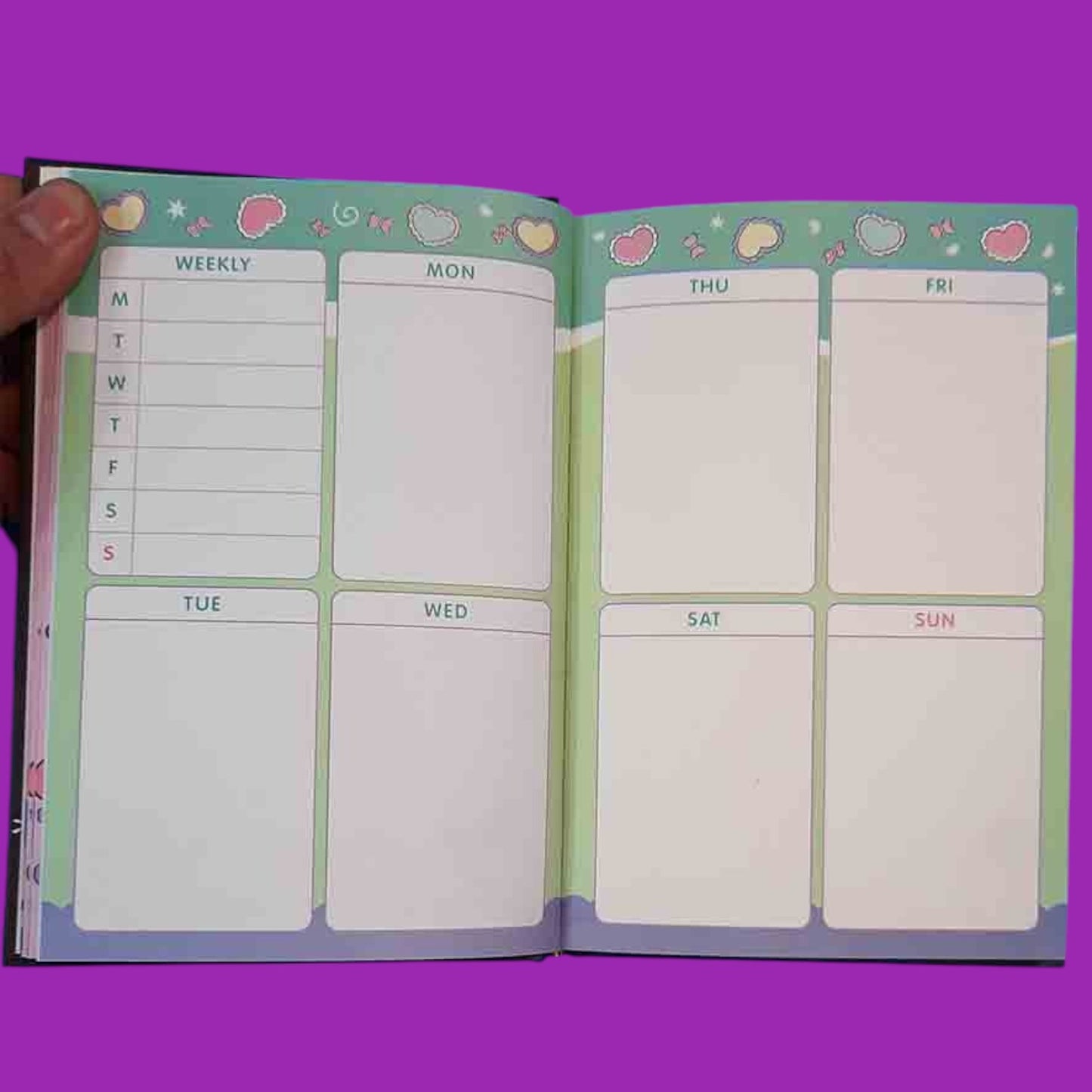 Cuaderno planner agenda Kuromy vintage my Melody