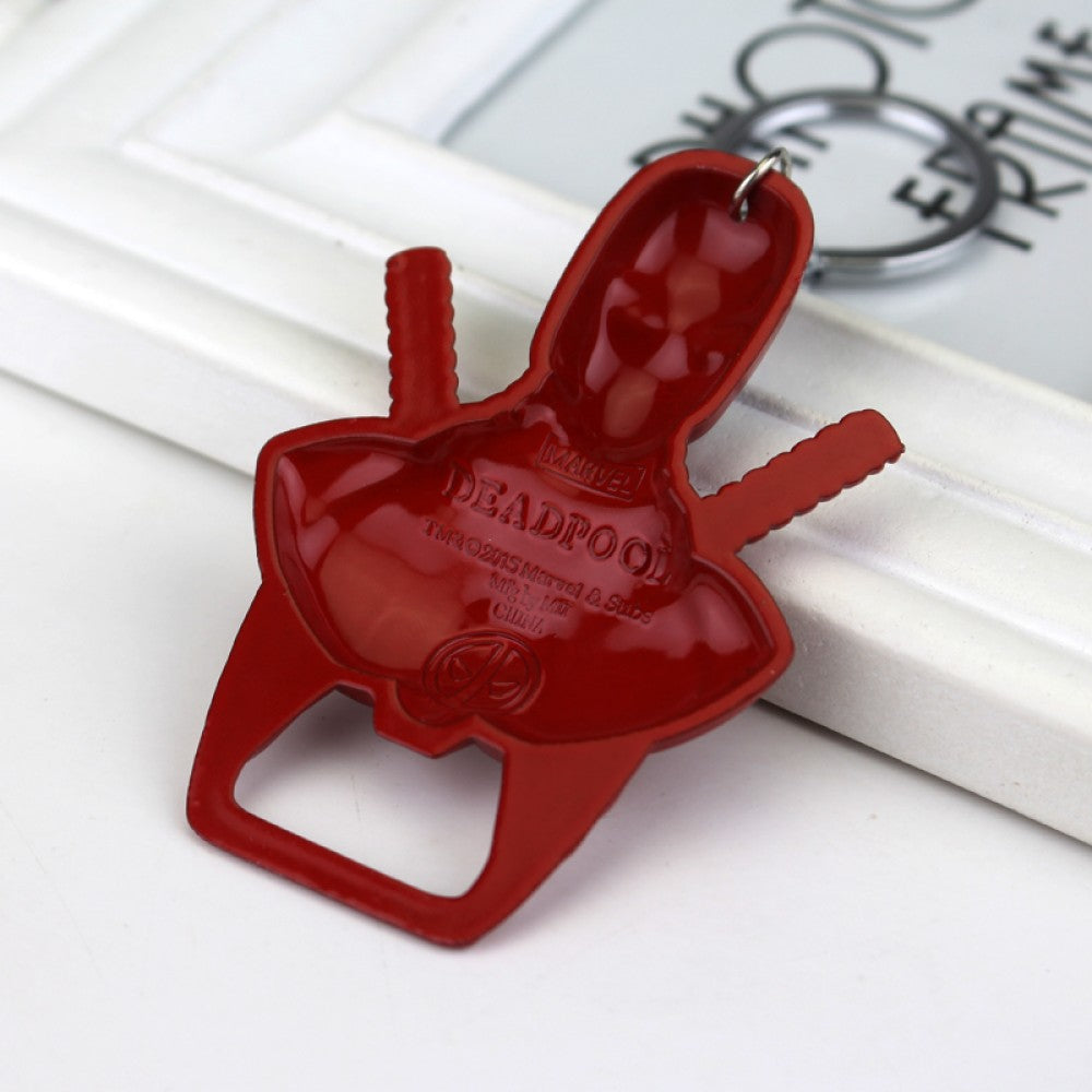 Llavero Destapador Metálico Deadpool Marvel