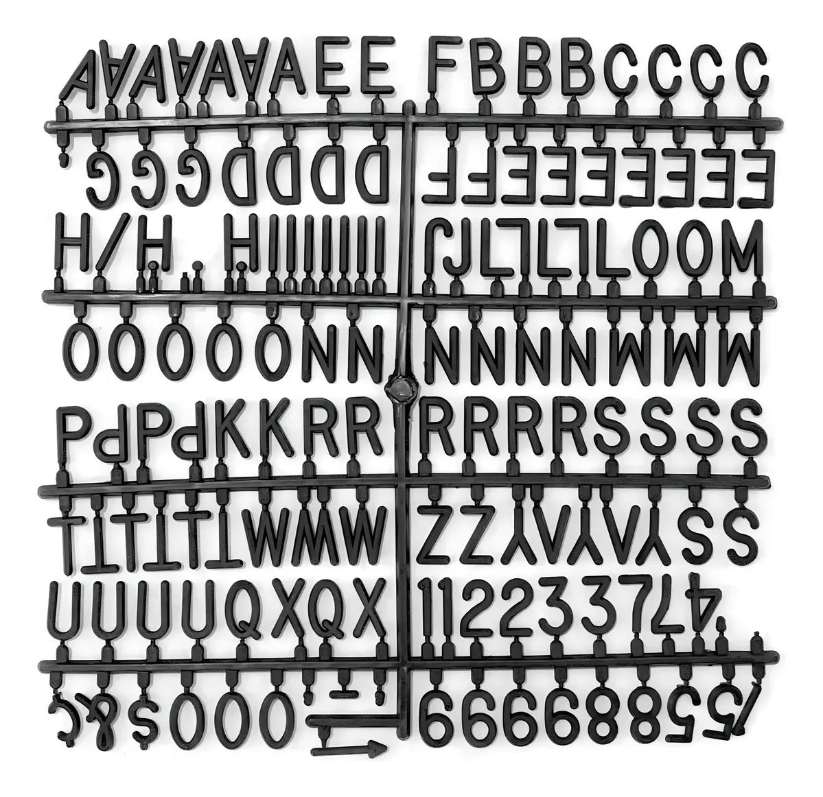 Pizarra Vintage Retro Tablero Letras Interca. tipo fieltro