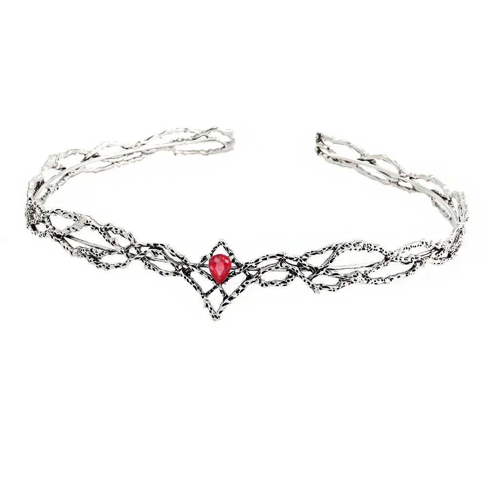 Diadema Tiara corona para cosplay elfos reyes medieval