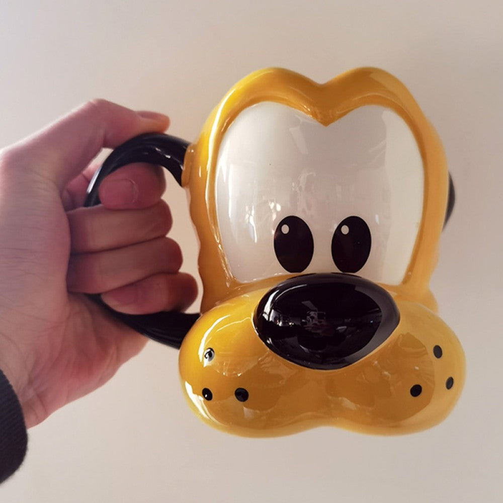 Tazón Taza 3D rostro Pluto