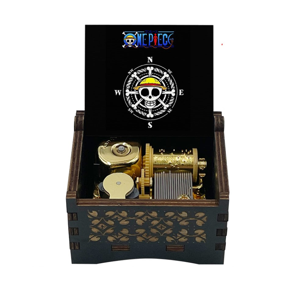 Caja Musical Madera One Piece melodía 光 Hikari E!