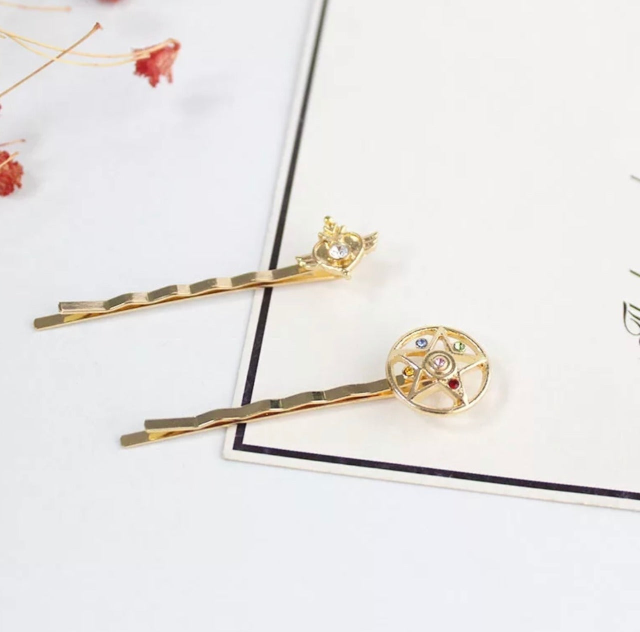 Set Pinches horquillas pinzas para el cabello Sailor moon