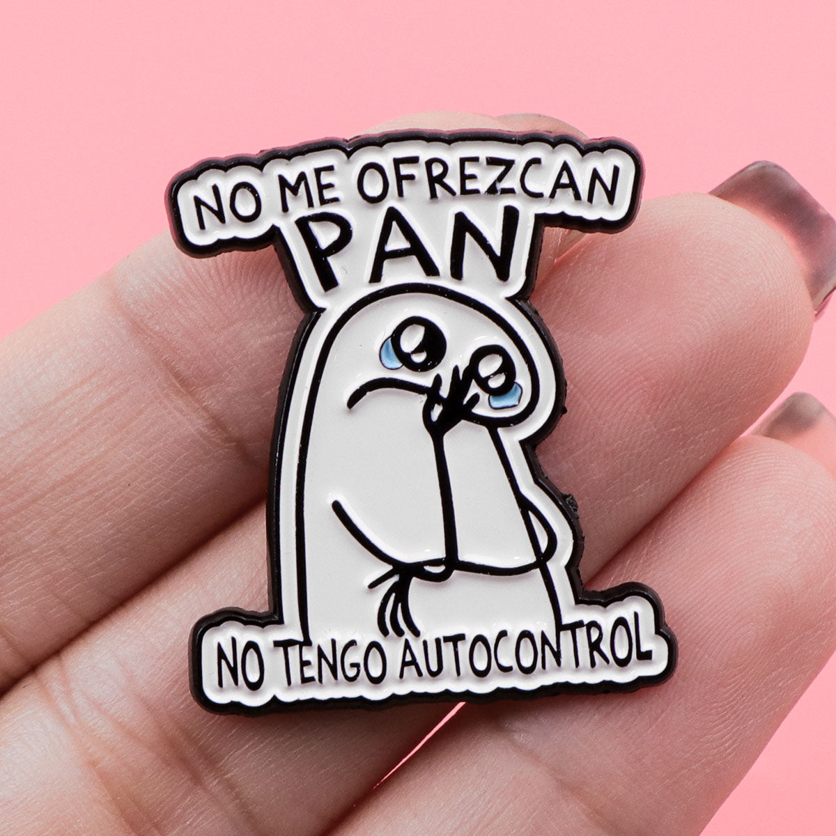 Pin Broche Divertido "No me den Pan"