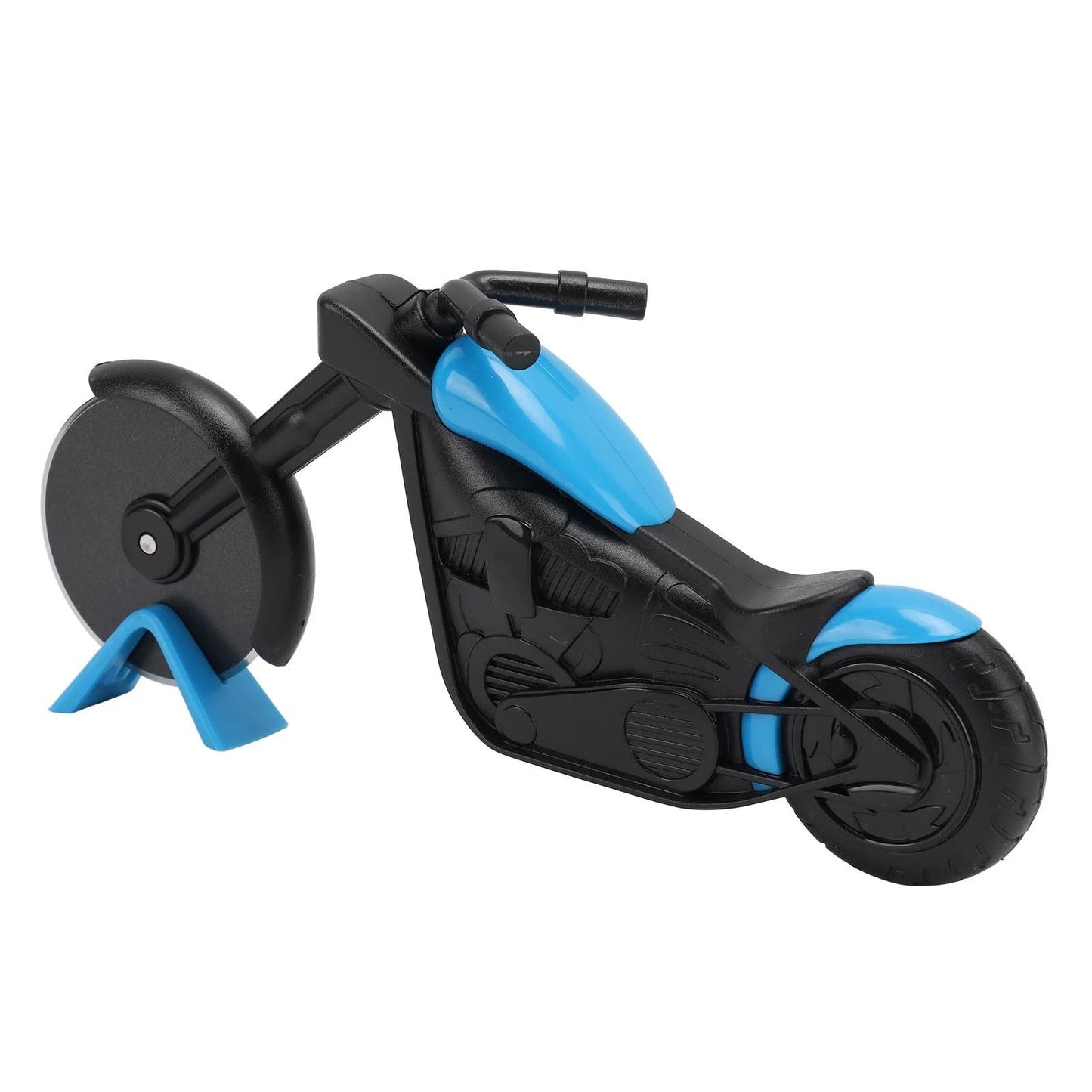 Cortador de pizza en forma de motocicleta