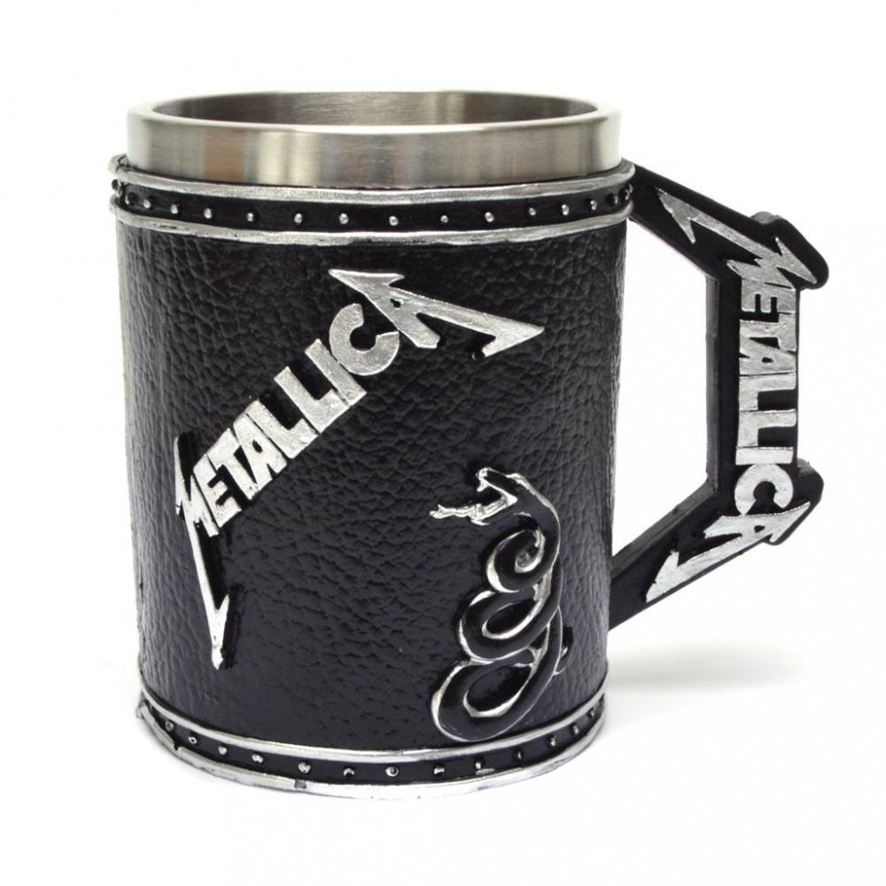 Tazón Taza 3d Resina Rock Metallica