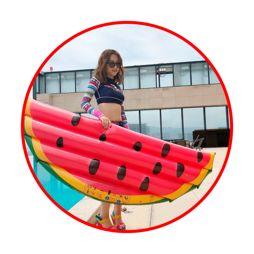 Flotador Sandia Gigante Pool party Estoykuku