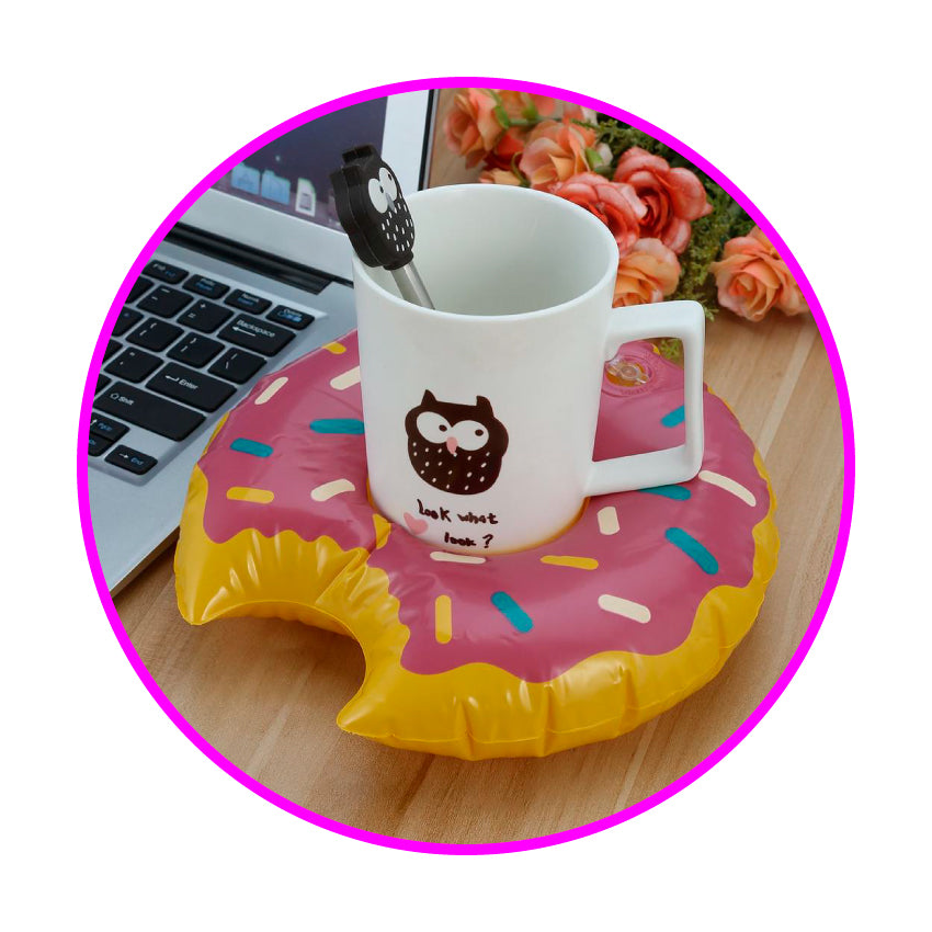 Flotador Donut Portavasos Pool Party Piscina