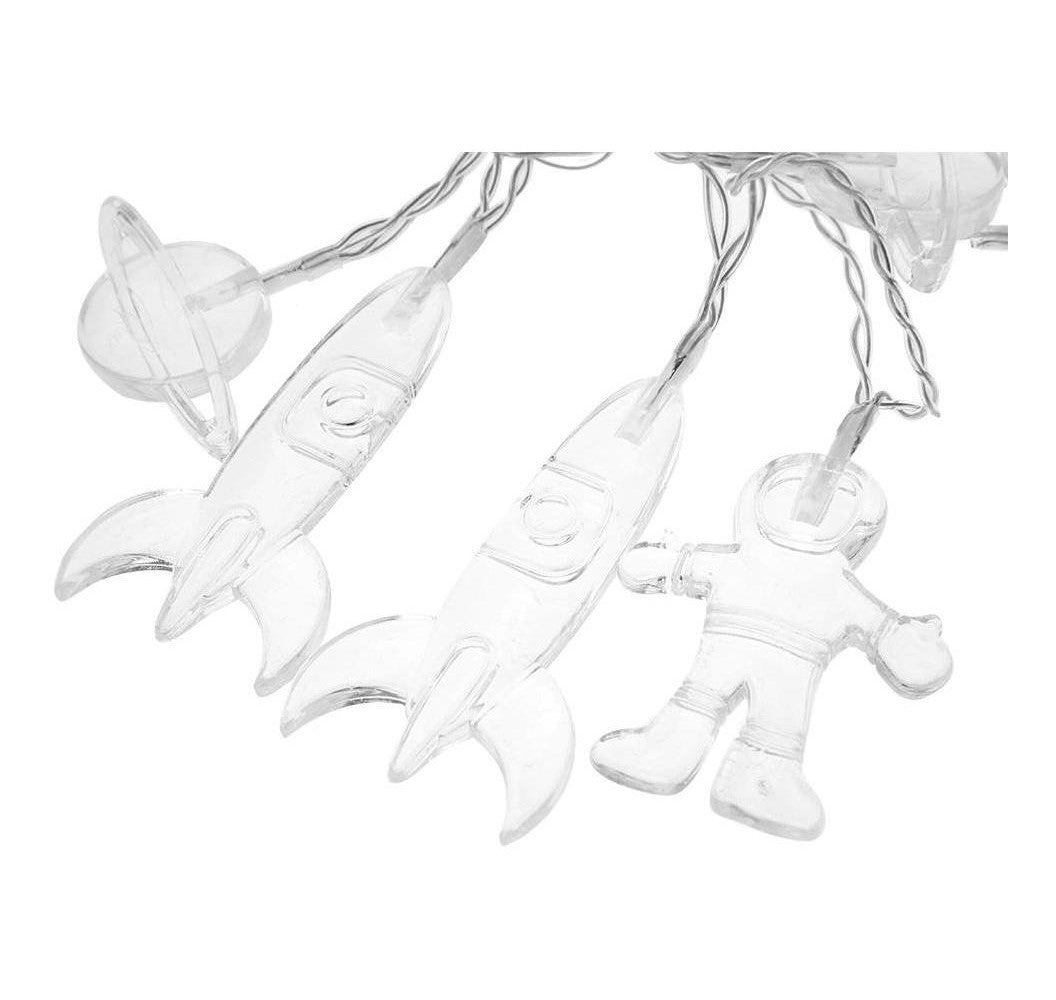 Guirnaldas Luces 10 led 1,8 M astronauta nave espacial