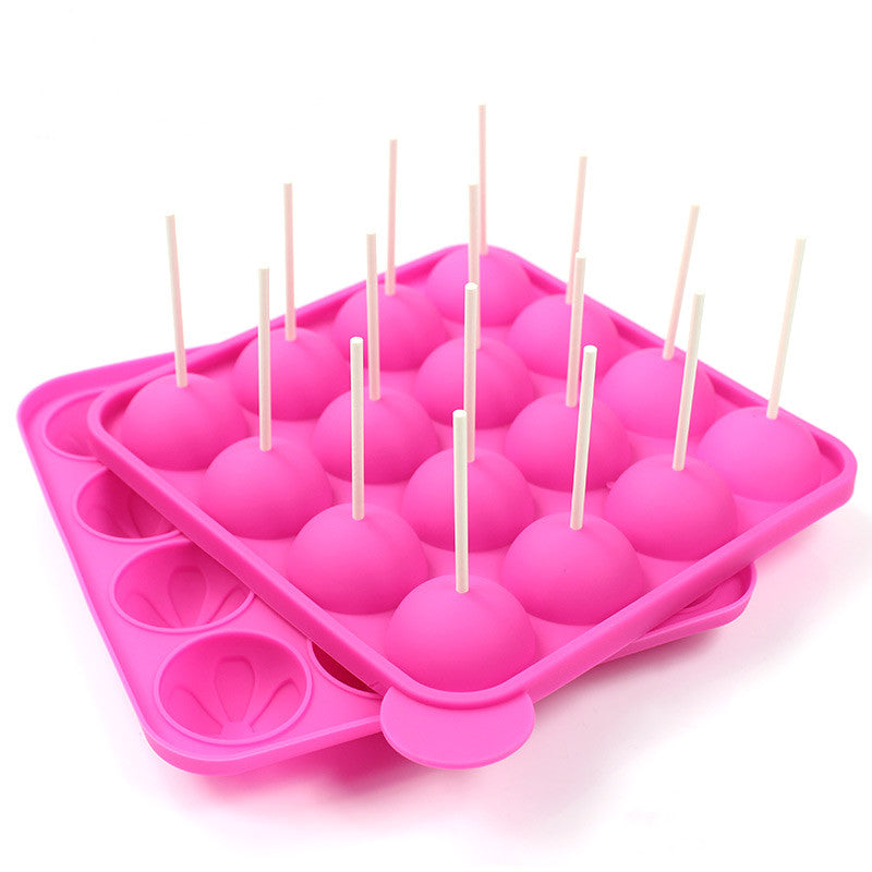 Molde de Silicona 16 Cake pop lolipop reposteria