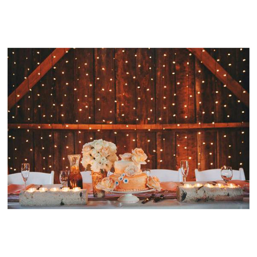 Cortinas 600 Led Blanco Calida 6 X 3 Mts Matrimonios Eventos