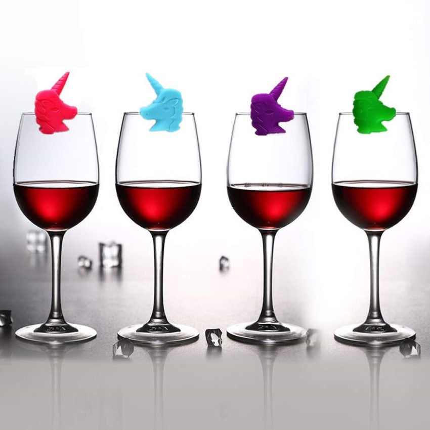 Marcadores Vasos Copa Y Soporte Bolsa De Te Unicornio Kawaii