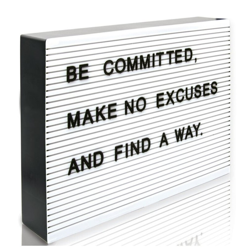 Lightbox Vintage pizarra Fieltro con luz Candy Bar