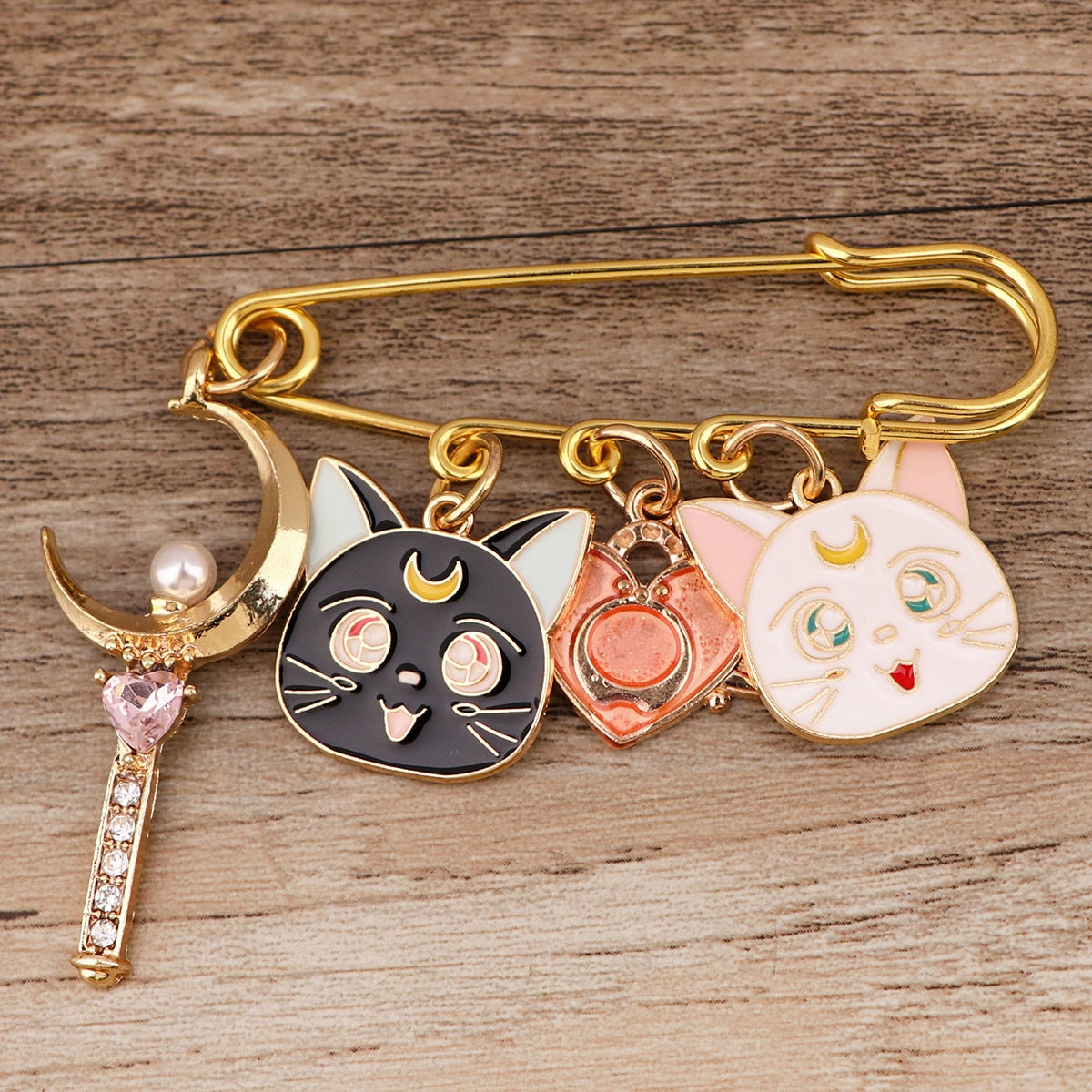 Pin Broche vintage Dijes Sailor moon Luna