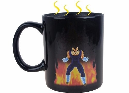 Tazón Magico Dragon Ball Vegeta- Cambia Color (estoykuku)