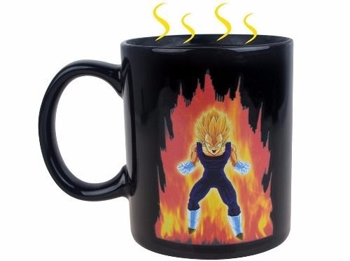 Tazón Magico Dragon Ball Vegeta- Cambia Color (estoykuku)