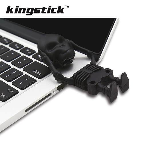 Usb Pendrive Esqueleto Calavera Halloween 16 Gb (estoykuku)