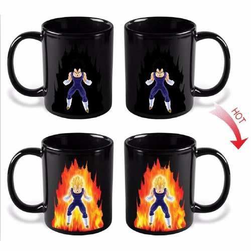 Tazón Magico Dragon Ball Vegeta- Cambia Color (estoykuku)
