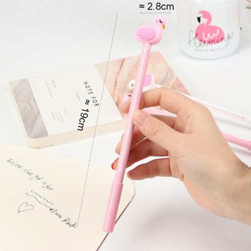 4 Lapiz Flamingo Kawaii Estoykuku