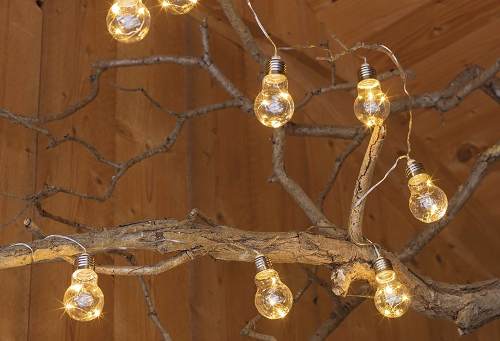 Guirnaldas Luz Blanca Micro Led Hadas De Ampolletas