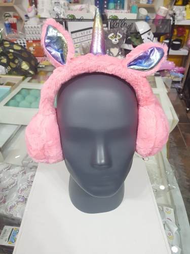 Orejeras Unicornio Invierno Kawaii